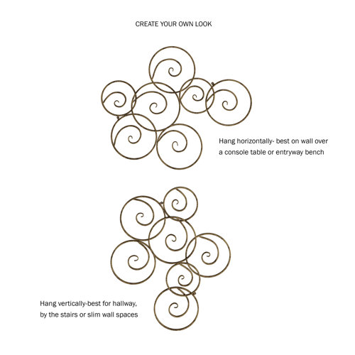 Ophelia & Co. Interlocking Circles Metal Wall Décor & Reviews Wayfair